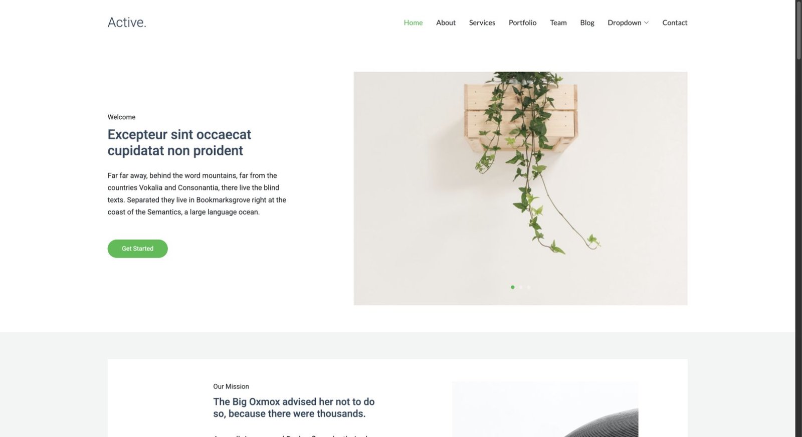 Active design preview