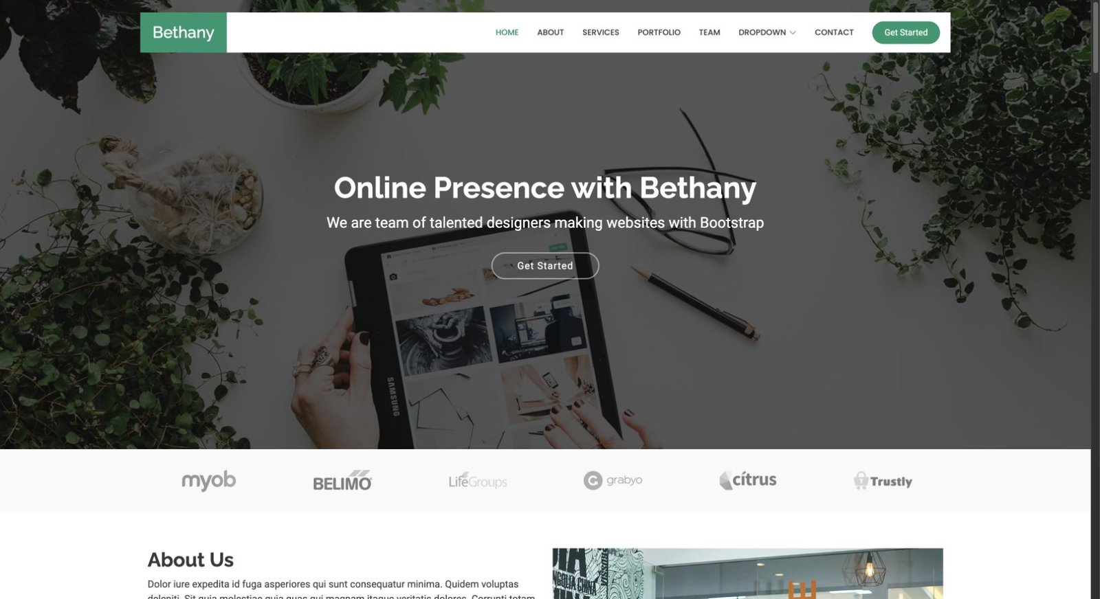Bethany design preview