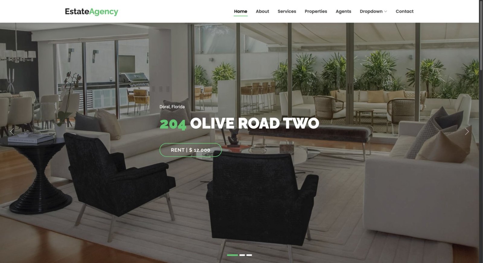 EstateAgency design preview
