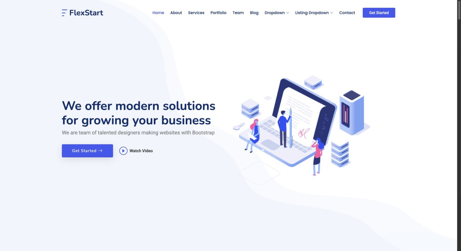 FlexStart design preview