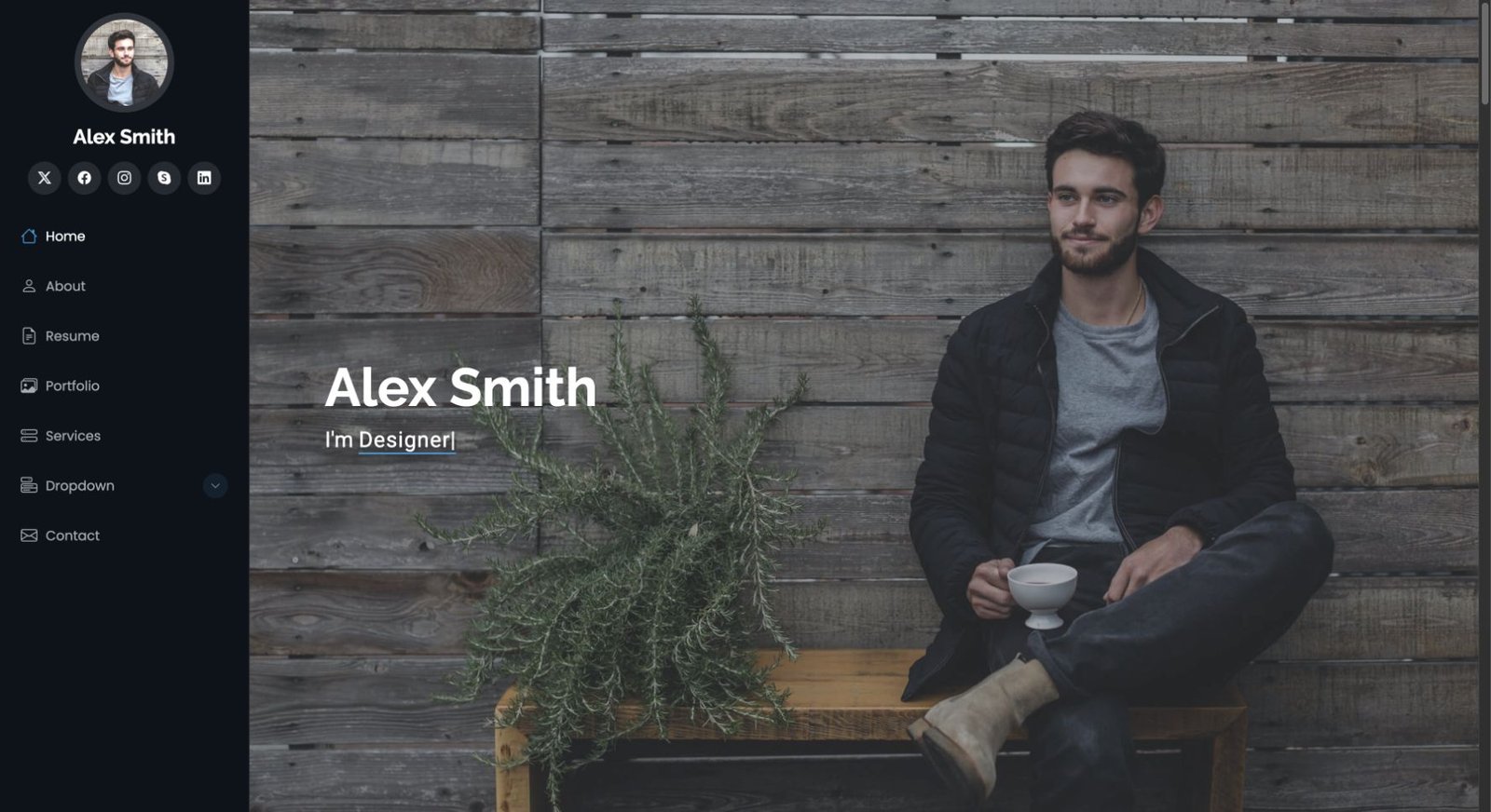 iPortfolio design preview