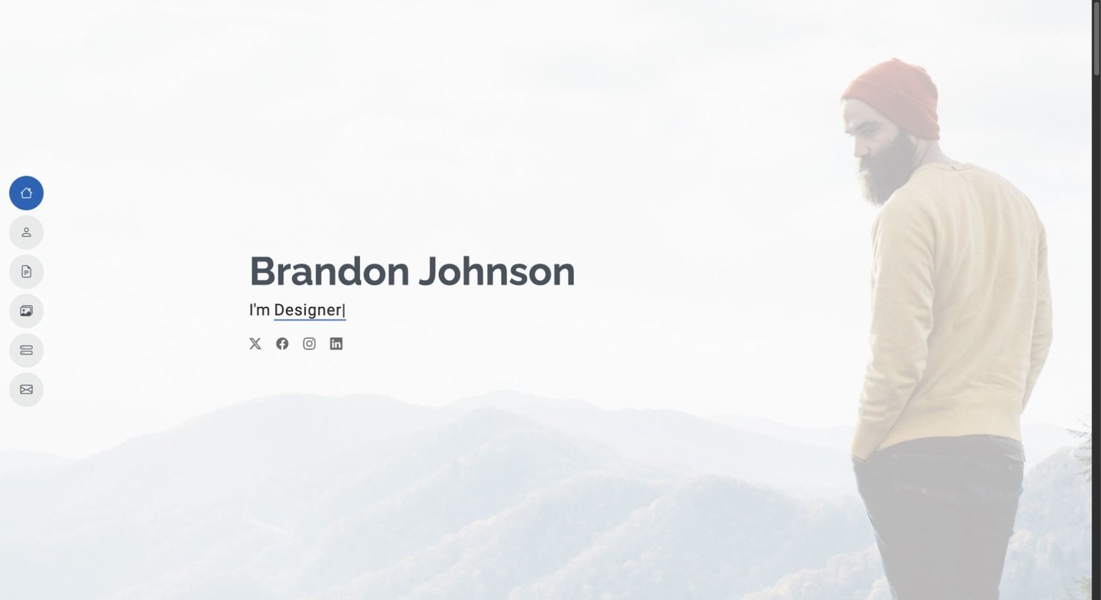 MyResume design preview