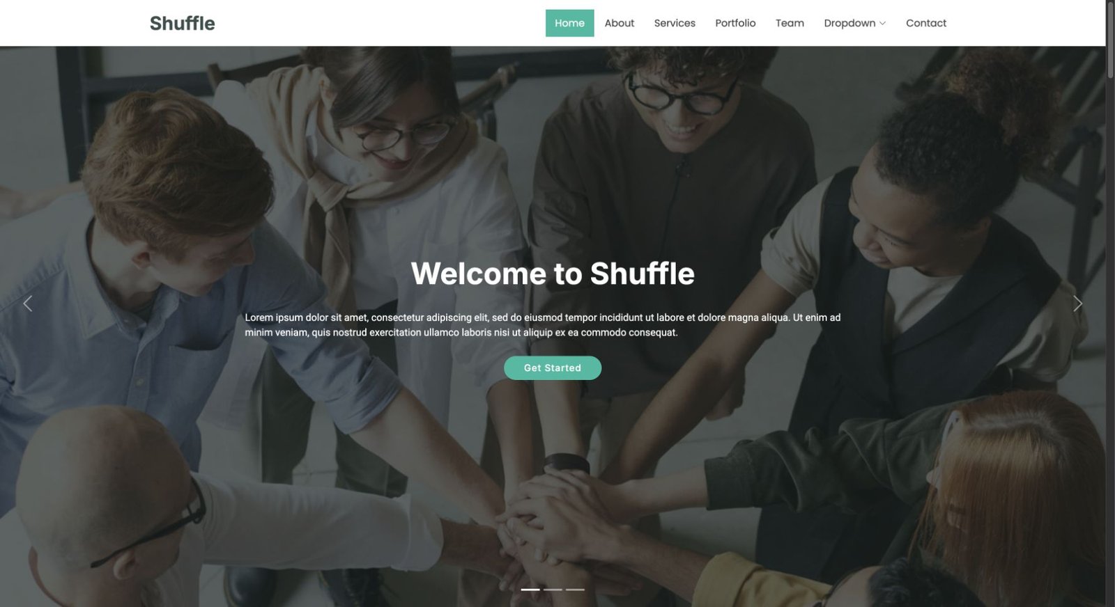 Shuffle design preview
