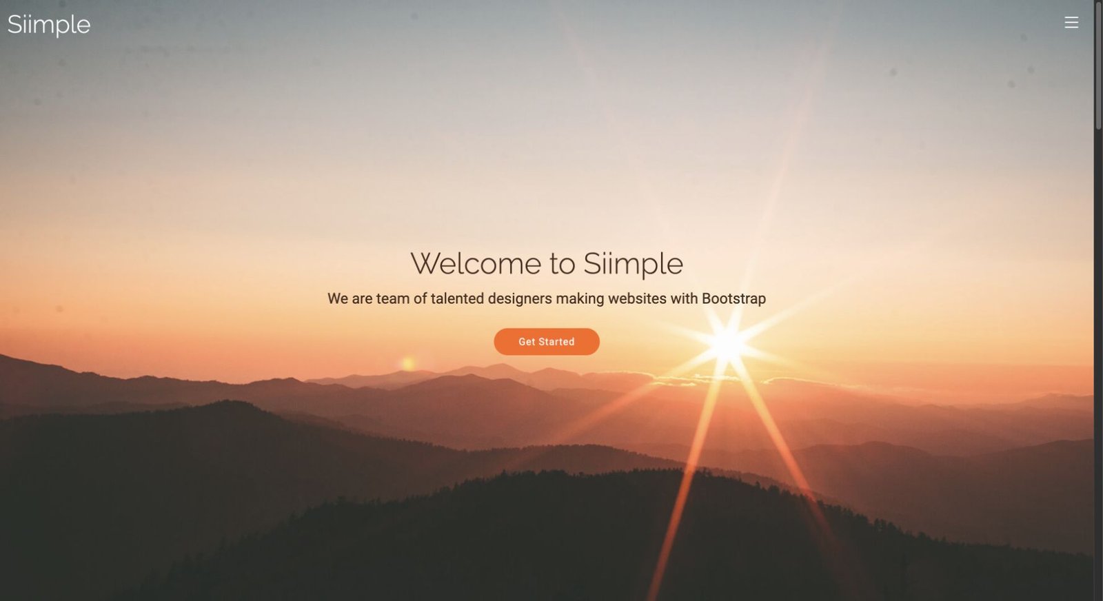 Siimple design preview