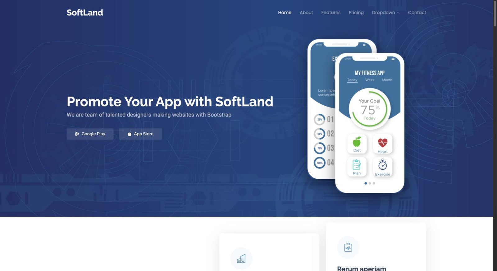 SoftLand design preview
