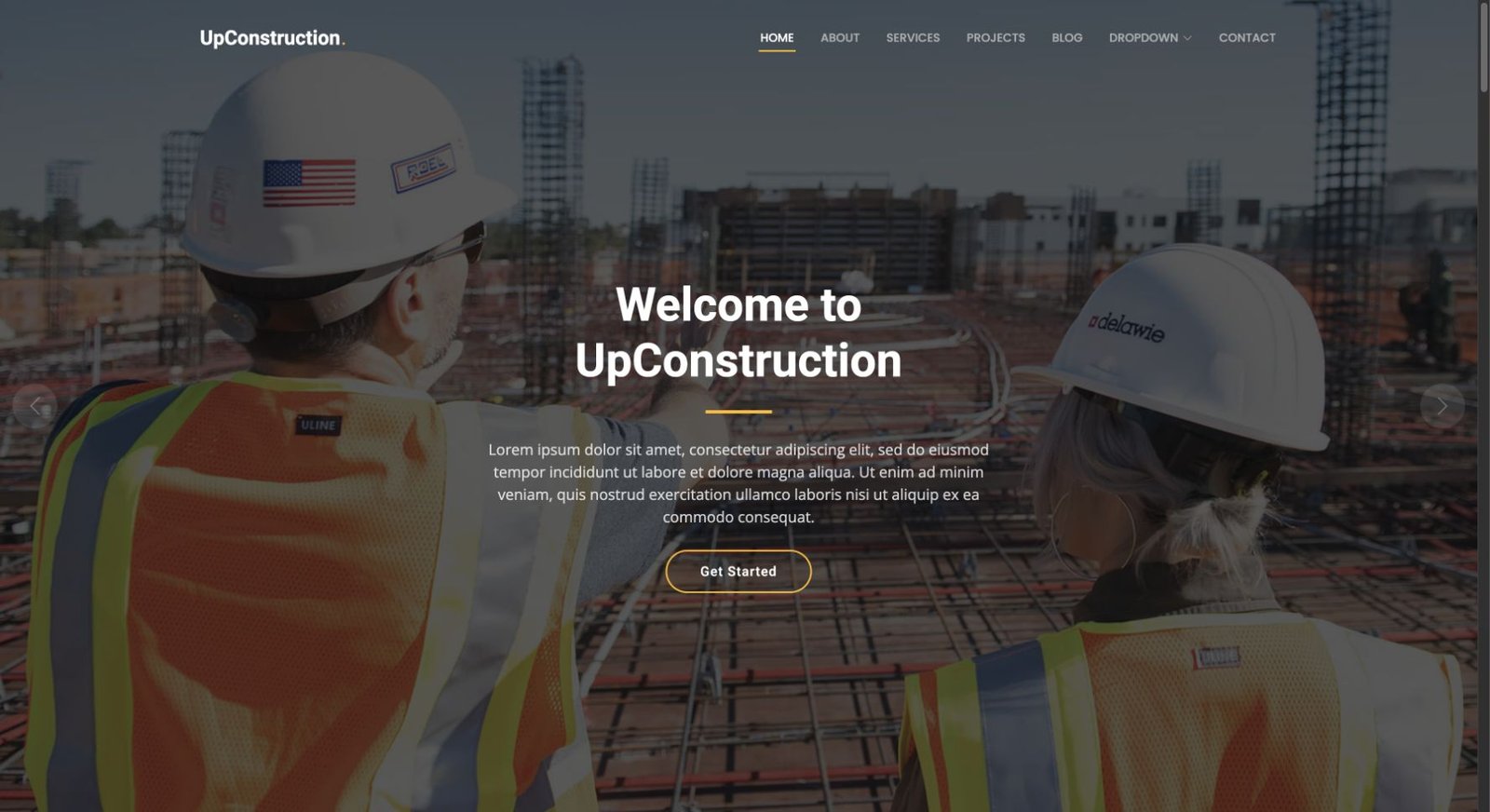 UpConstruction design preview